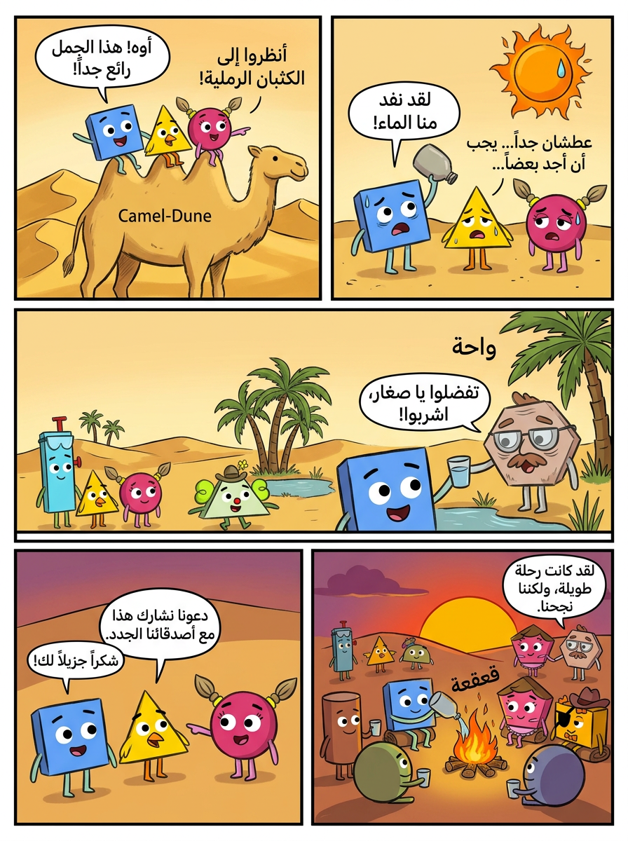 سرّ السعادة في الصحراء